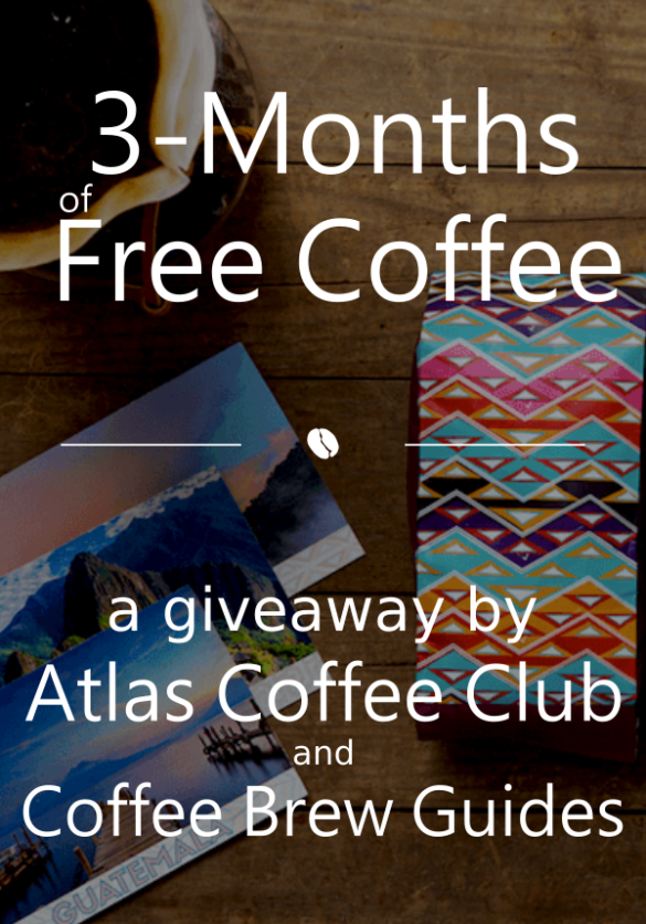 Win 3 Months of Coffee from Atlas Coffee Club